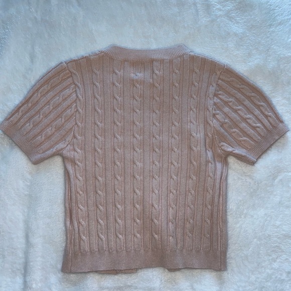 Pink Princess Polly Savana Cropped Cardigan - Picture 4 of 6